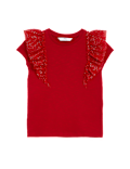 Pure Cotton Glitter T-Shirt