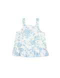 Cotton Rich Floral Top (2-8 Yrs)