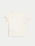 Pure Cotton Sequin T-Shirt (2-8 Yrs)