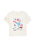 Pure Cotton Sequin T-Shirt (2-8 Yrs)