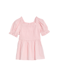 Pure Cotton Shirred Top (2-8 Yrs)