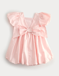 Taffeta Bow Dress (2-16 Yrs)