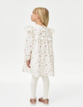 2pc Cotton Rich Floral Dress Outfit (2-8 Yrs)