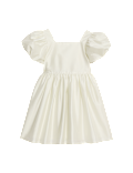 Taffeta Bow Dress (2-8 Yrs)