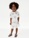 Sequin Bow Party Dress (2-8 Yrs)