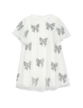 Sequin Bow Party Dress (2-8 Yrs)