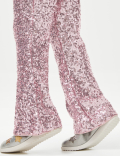 Sequin Elasticated Waist Trousers (2-8 Yrs)