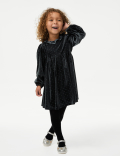 Sparkly Velvet Dress (1-8 Yrs)