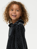 Sparkly Velvet Dress (1-8 Yrs)