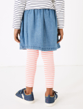 Chambray Button Up Skirt (2-7 Years)