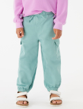 Pure Cotton Cargo Trousers