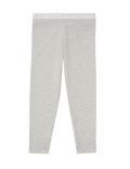 Cotton Glitter Star Print Leggings (2-7 Yrs)