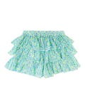 Pure Cotton Floral Ruffled Skort (2-7 Yrs)