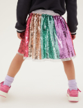 Rainbow Sequin Skirt (2-7 Yrs)