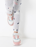 Cotton Unicorn Print Leggings (2-7 Yrs)