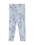 Cotton Rich Unicorn Leggings (2-8 Yrs)