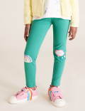 5pk Cotton Rich Multi Print Leggings (2-7 Yrs)