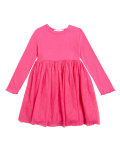 Cotton Rich Glitter Tulle Dress (2-7 Yrs)