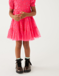 Star Print Dress (2 - 7 Yrs)