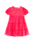 Star Print Dress (2 - 7 Yrs)