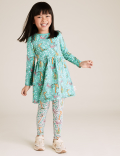 Roald Dahl™ & NHM™ Giraffe Print Dress (2-7 Yrs)