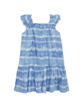 Pure Cotton Tie Dye Dress (2-7 Yrs)