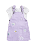 Cotton Rich Pinafore Outfit (2-7 Yrs)