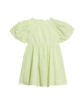 Pure Cotton Broderie Dress (2-8 Yrs)