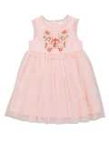 Butterfly Glitter Chiffon Dress (2-7 Yrs)