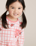 Pure Cotton Roald Dahl™ & NHM™ Ladybird Dress (2-7 Yrs)