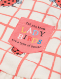 Pure Cotton Roald Dahl™ & NHM™ Ladybird Dress (2-7 Yrs)