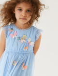 Chiffon Butterfly Dress (2-7 Yrs)