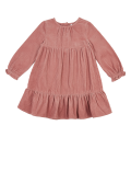 Cotton Corduroy Tiered Dress (2-7 Yrs)