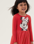 Minnie Mouse™ Cotton Rich Dress (2-7 Yrs)
