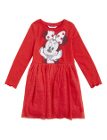Minnie Mouse™ Cotton Rich Dress (2-7 Yrs)