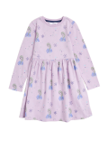 Pure Cotton Disney Frozen™ Dress (2-10 Yrs)