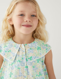 Pure Cotton Floral Dress