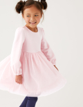 Velvet Tulle Dress