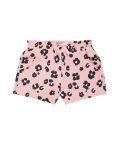 Cotton Leopard Print Shorts