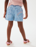 Denim Rainbow Shorts (2-7 Yrs)