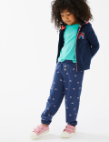 Pure Cotton Rainbow Print Trousers