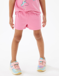 3pk Pure Cotton Unicorn Shorts (2 - 7 Yrs)