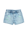 Cotton Rich Denim Dolphin Shorts (2-7 Yrs)