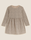 Pure Cotton Leopard Print Dress