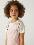 2pc Cotton Rich Strawberry Outfit