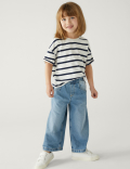 Wide Leg Denim Jeans