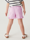 Pure Cotton Frill Shorts