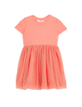 Tulle Spotted Dress