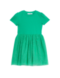 Tulle Spotted Dress