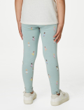 5pk Cotton Rich Ballet Leggings (2-8 Yrs)